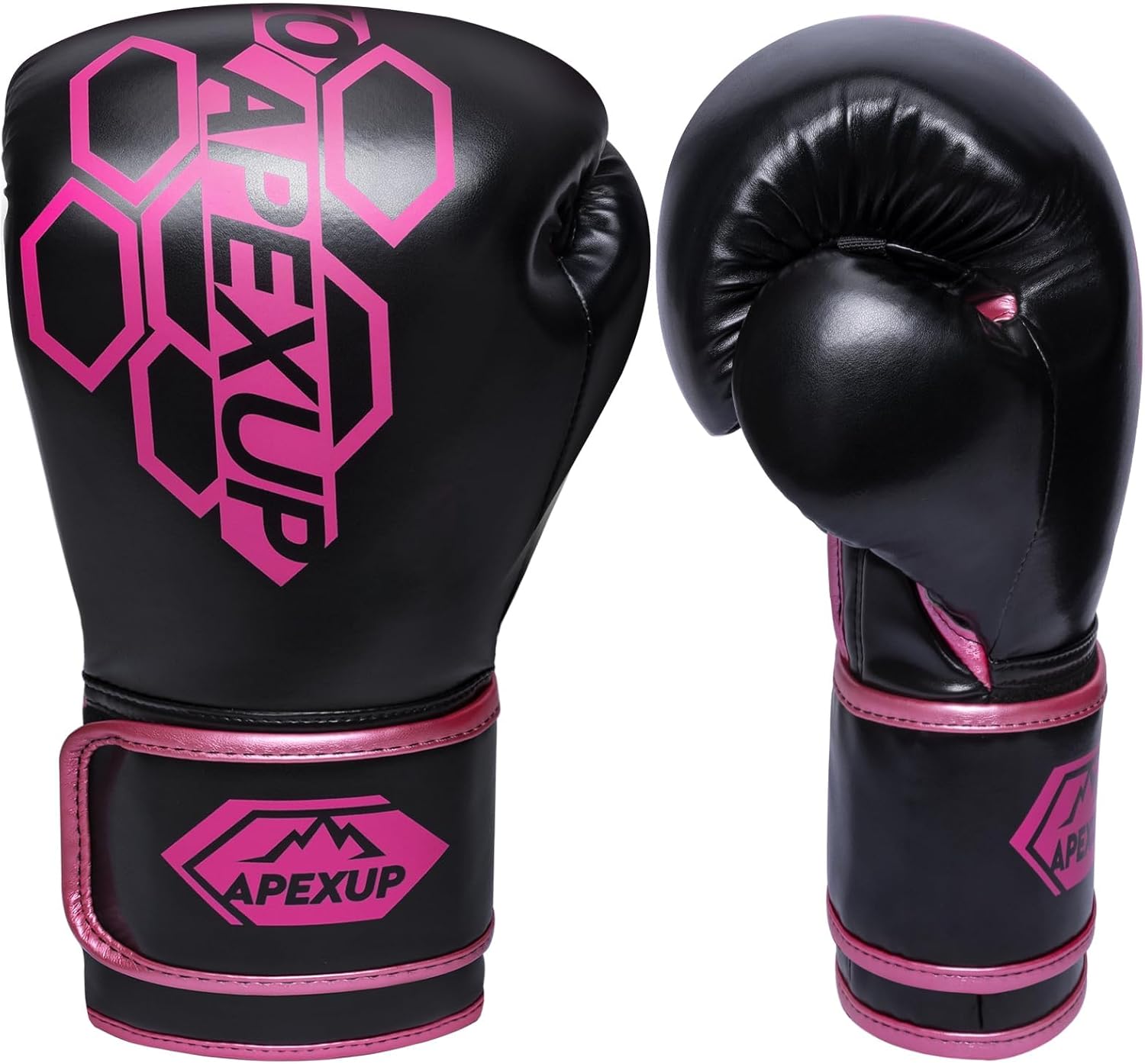 APEXUP Boxing Gloves for Men and Women - Pro Training Gear