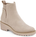 Womens Platform Lug Sole Chelsea Boots - Chunky Heel Suede