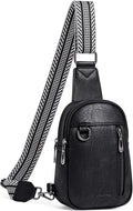 Womens Sling Bag Crossbody - Compact Vegan Leather Everyday Bag