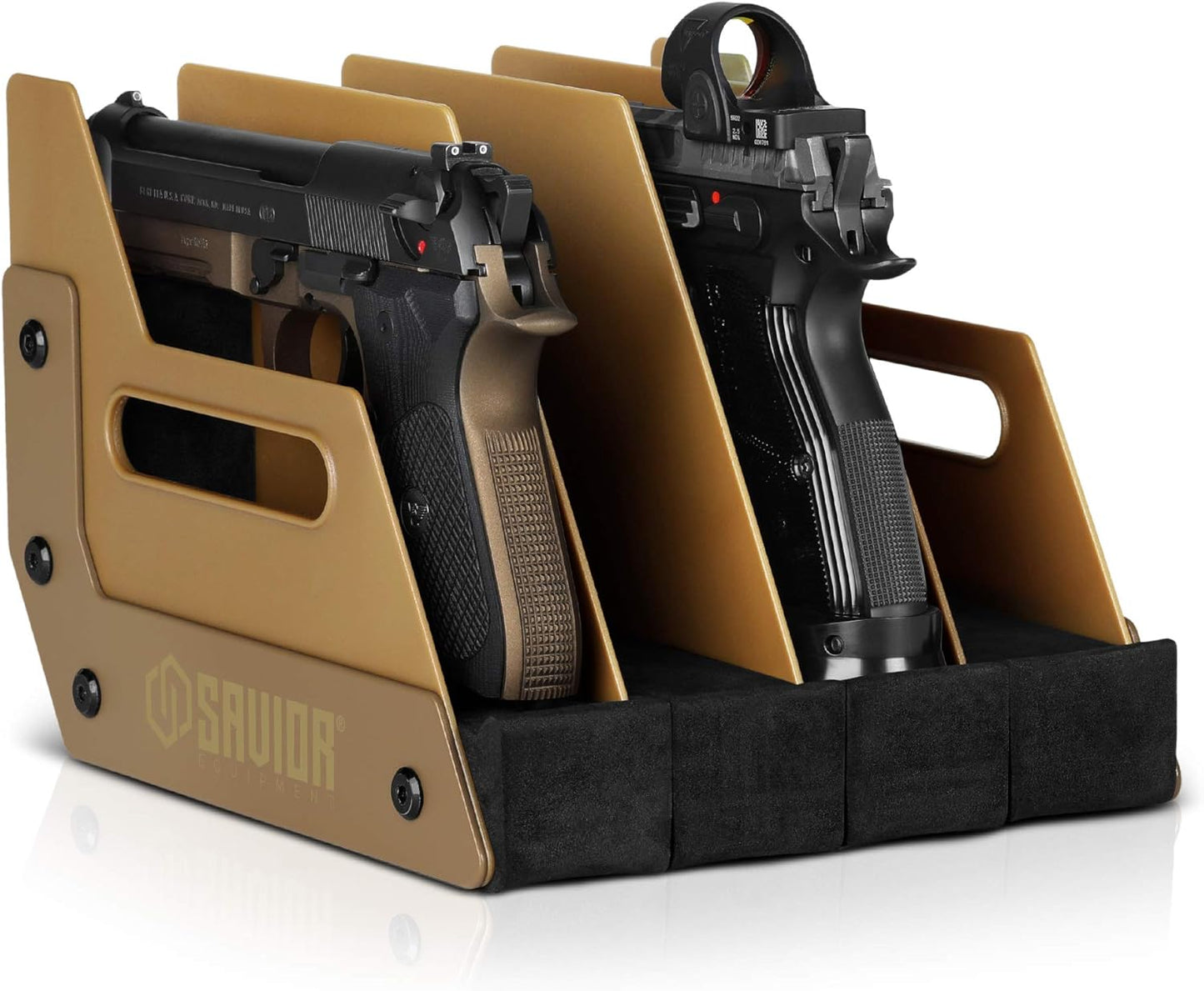 Savior Equipment Gun Rack Stand for 4-12 Long-Barreled Pistols