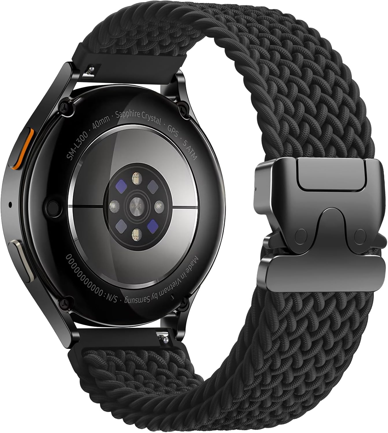 Stretchy Braided Band for Samsung Galaxy Watch - Nylon Sport Strap