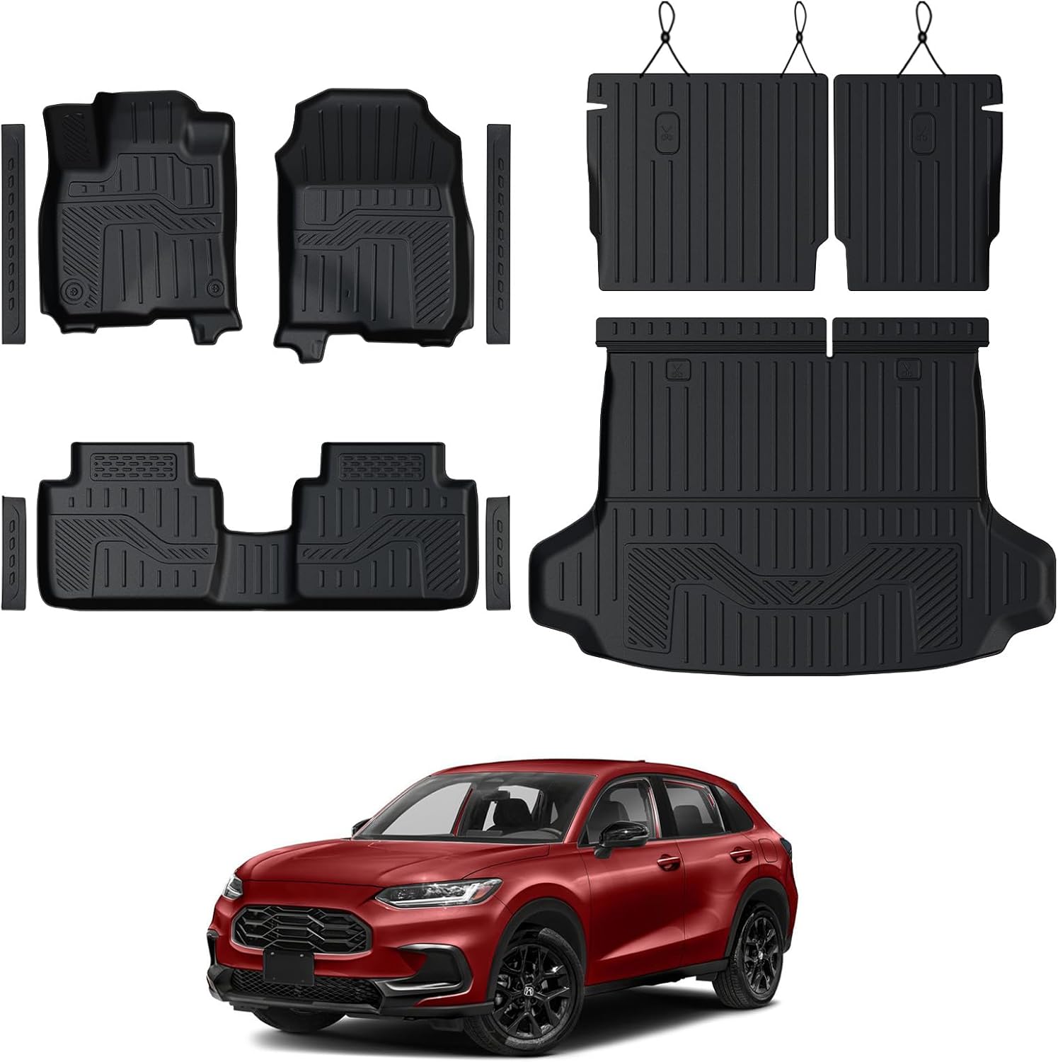 Custom Fit Floor Mats Set for Honda HR-V 2023 2024 2025 2026