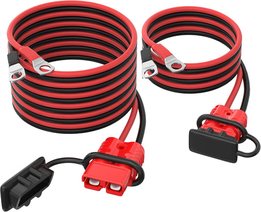 175A Battery Quick Disconnect Connector Kit for Winches and More