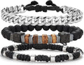 Stylish Handmade Men's Bracelet Set by Dazylleco