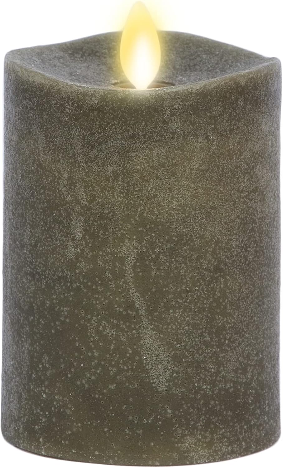 Luminara Flameless LED Pillar Candle - Realistic Flickering Flame