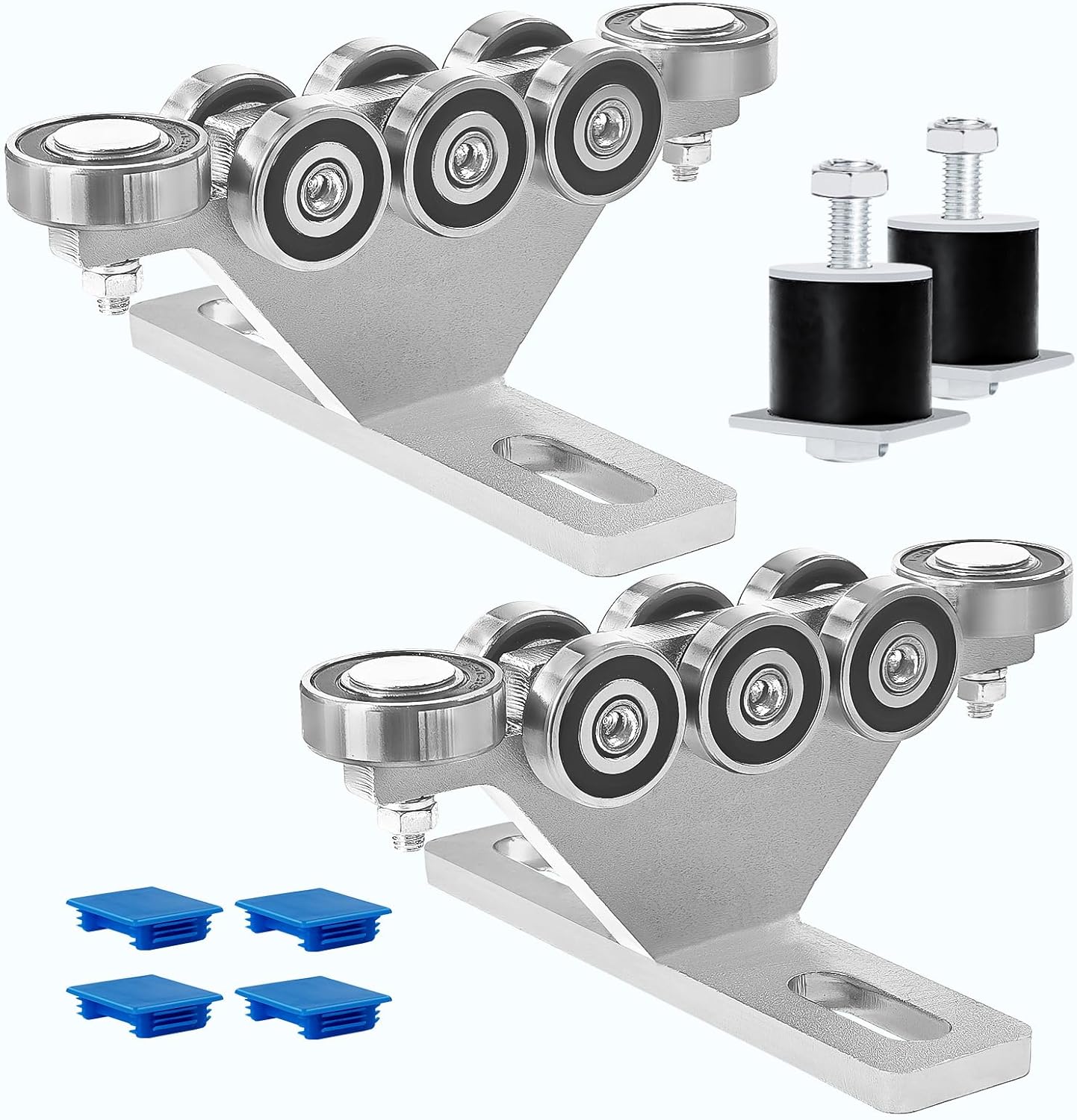 6+2 Wheel Unistrut Trolley Kit for Electric Hoist Systems