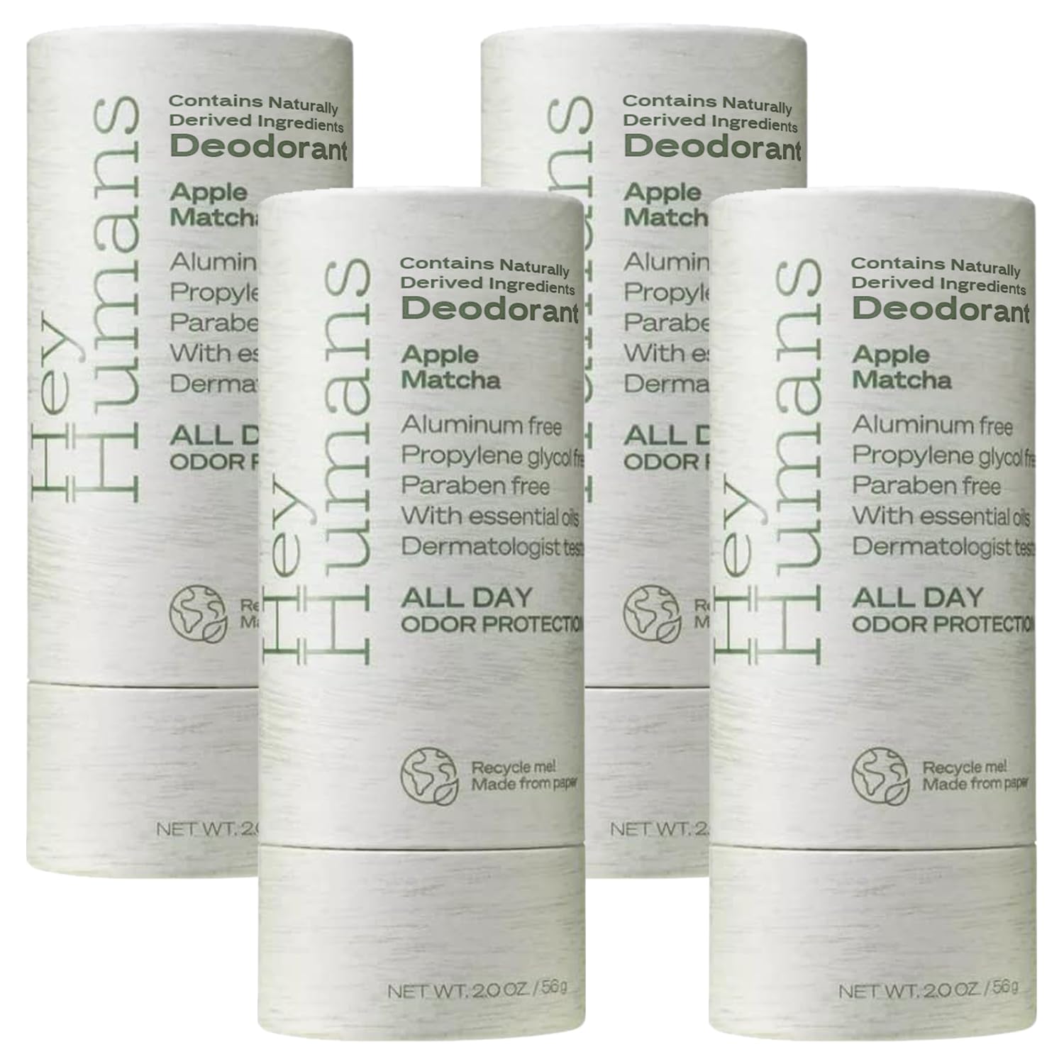 Hey Humans Aluminum Free Deodorant for All Day Odor Control