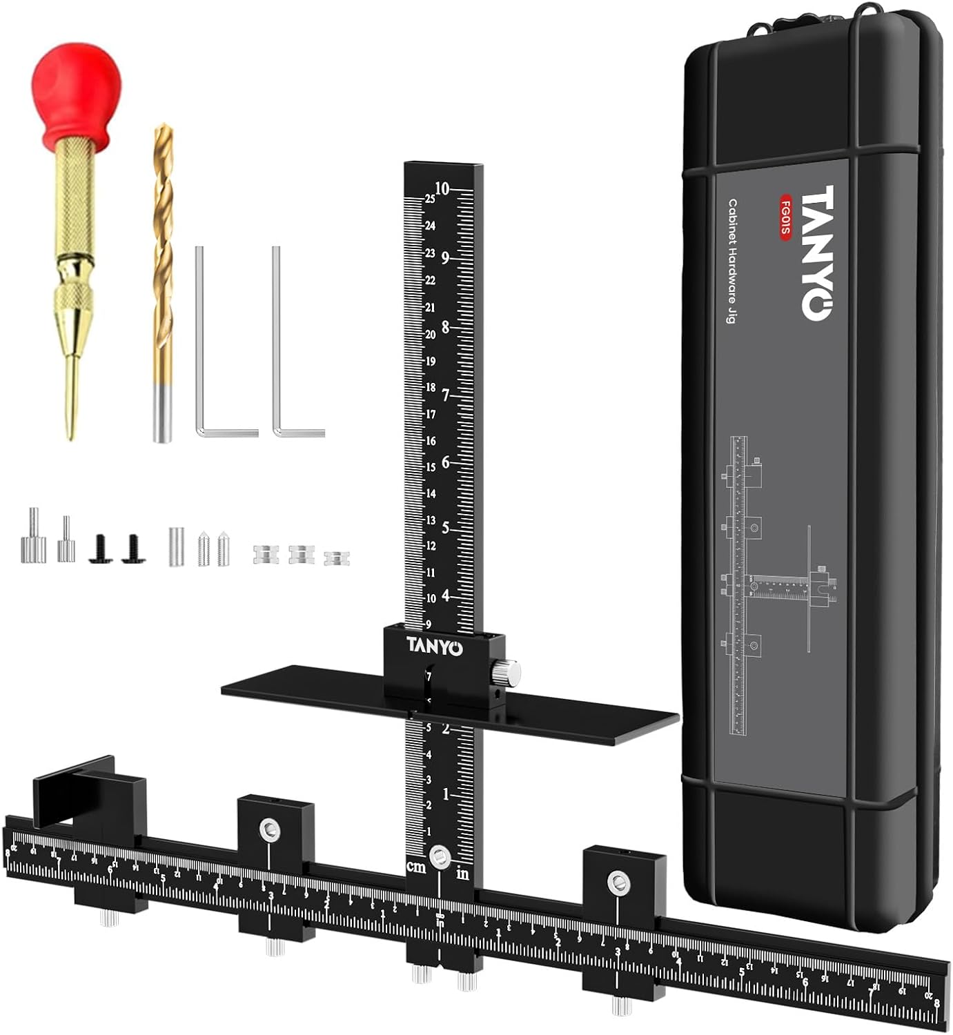 TANYO Cabinet Hardware Jig for Accurate Handle Installation