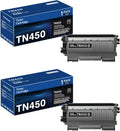 TN450 Black 2-Pack High Yield Toner Cartridge - Reliable Office Print