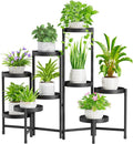 iDavosic.ly Plant Stand for Indoor Outdoor Use, 9 Tier Display