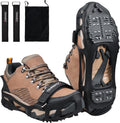 Ice Cleats Crampons Anti Slip Shoe Spikes for Snow Ice - 24 Studs