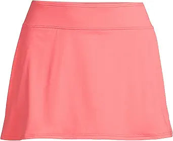 Lands End Womens Tummy Control Swim Skirt for Stylish Comfort