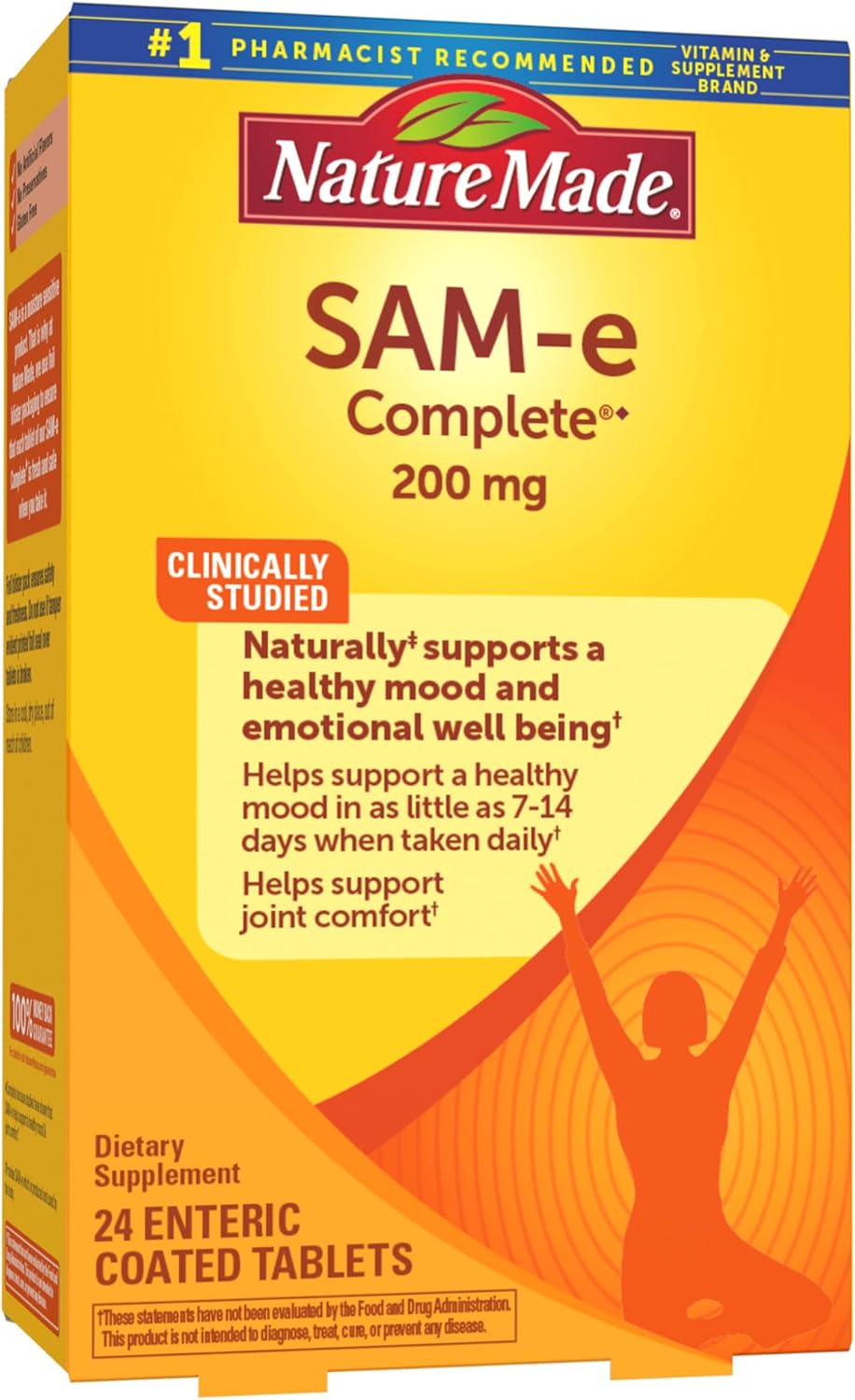 Nature Made SAM-e 200 mg Complete for Mood and Joint Support