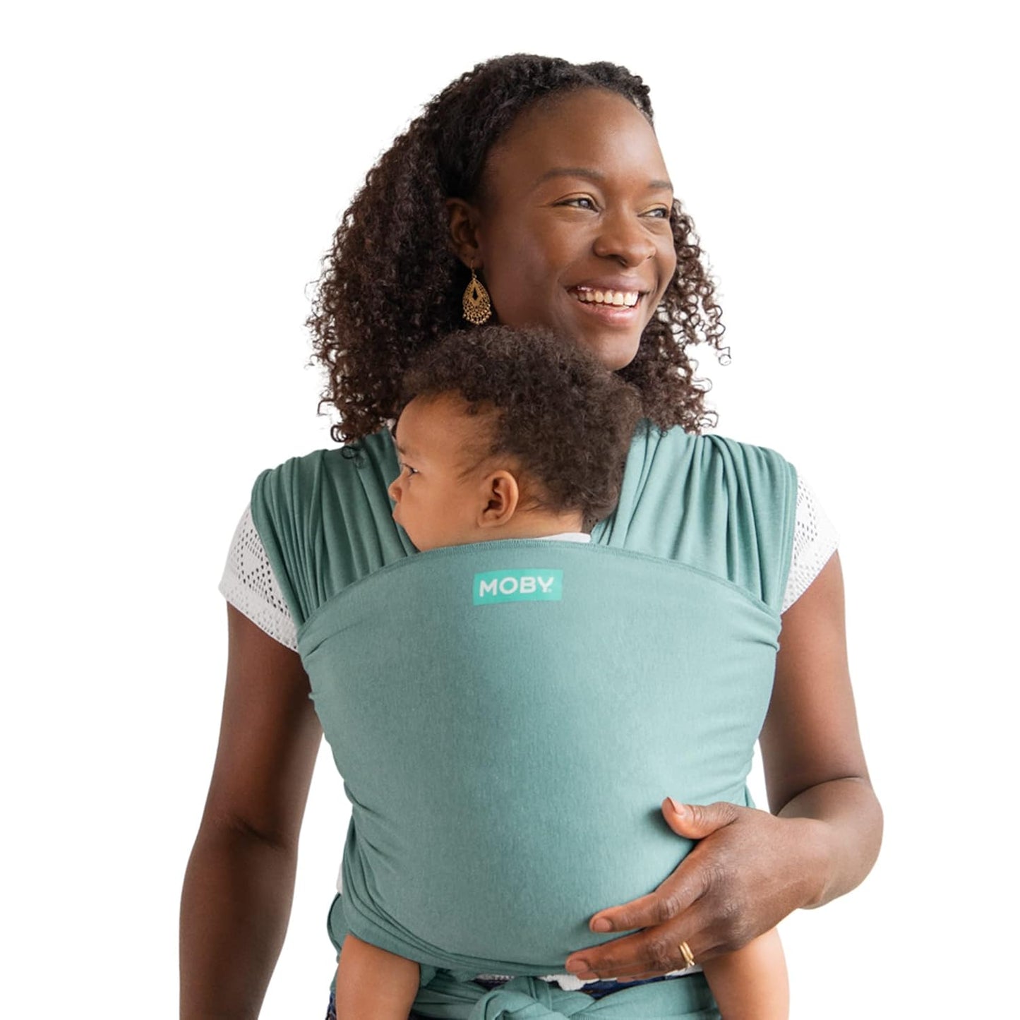 Moby Baby Wrap Carrier Element: Lightweight & Adjustable Design