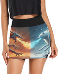 Joisal Zipper Pocket Skort: Ultimate Workout Skirt