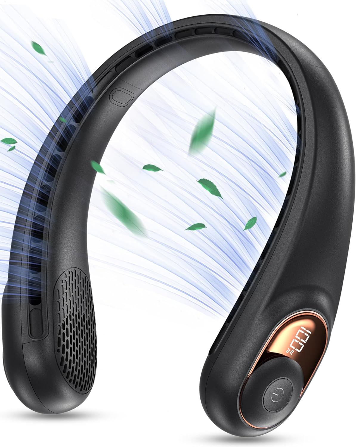 KIDEE Portable Neck Fan: Super Quiet & Powerful