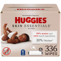 Huggies Skin Essentials Baby Wipes, 6 Flip Top Packs - Gentle & Thick
