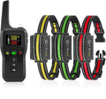 Automatic Bark Collar for Dogs - Remote and Auto Modes, 3-Dog Control