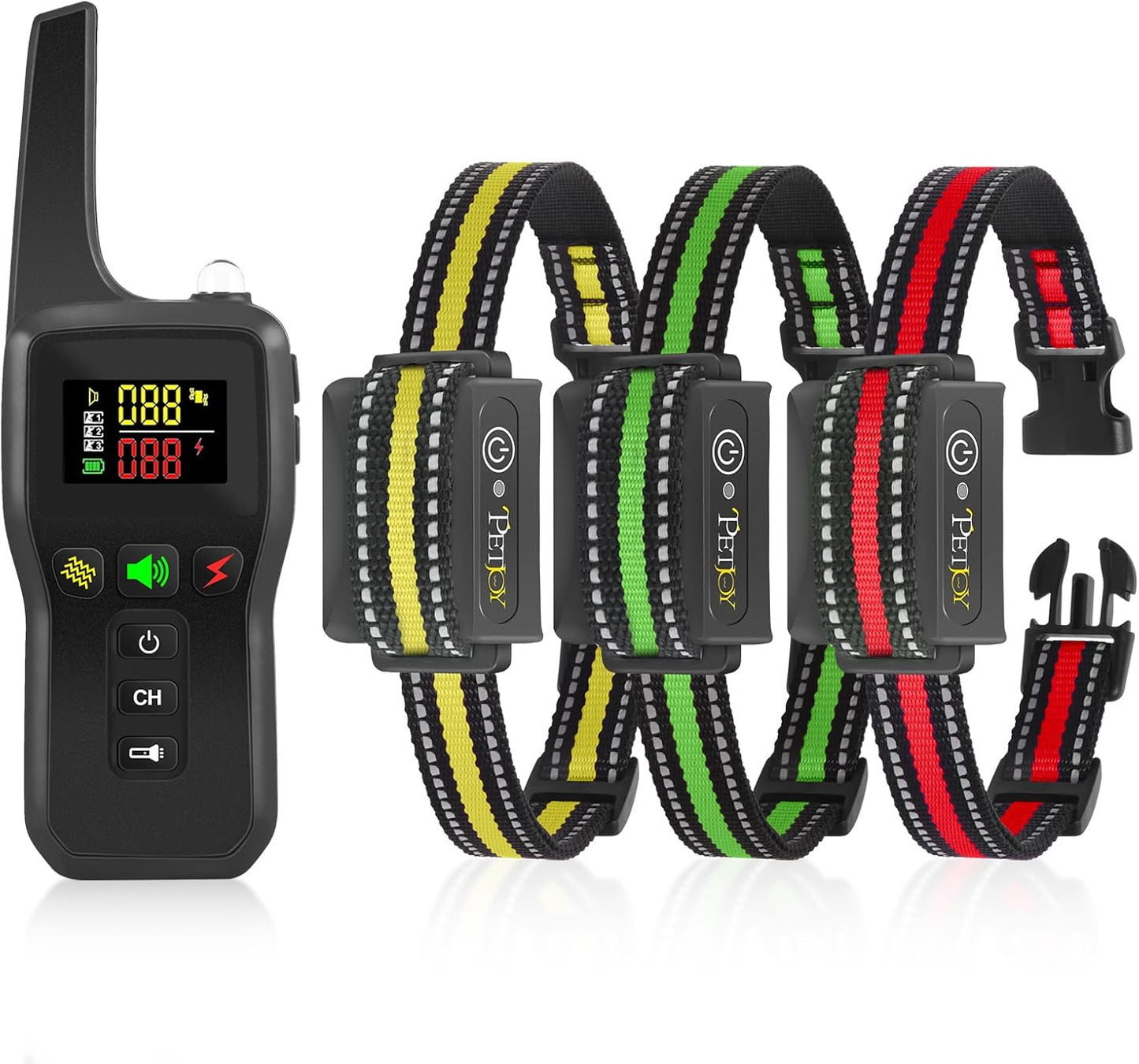 PetJoy Automatic Bark Collar for Dogs - Remote Control Training