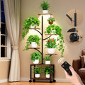 Plant Stand Indoor with Grow Lights & Wheels - 60in 7-Tier Corner