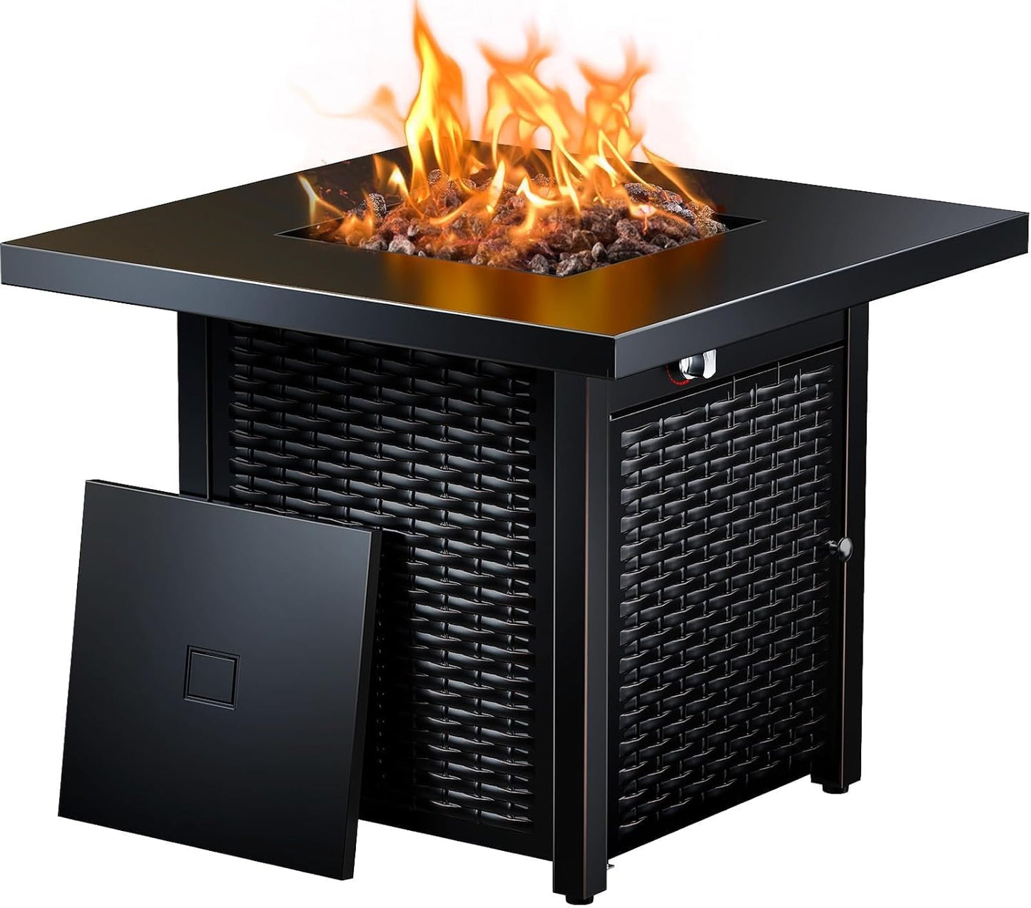 Ciays 32-Inch Propane Fire Pit Table for Outdoor Gatherings