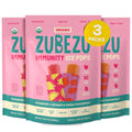 ZuBeZu Organic Immunity Ice Pops for Kids - Elderberry, Vitamin C & D