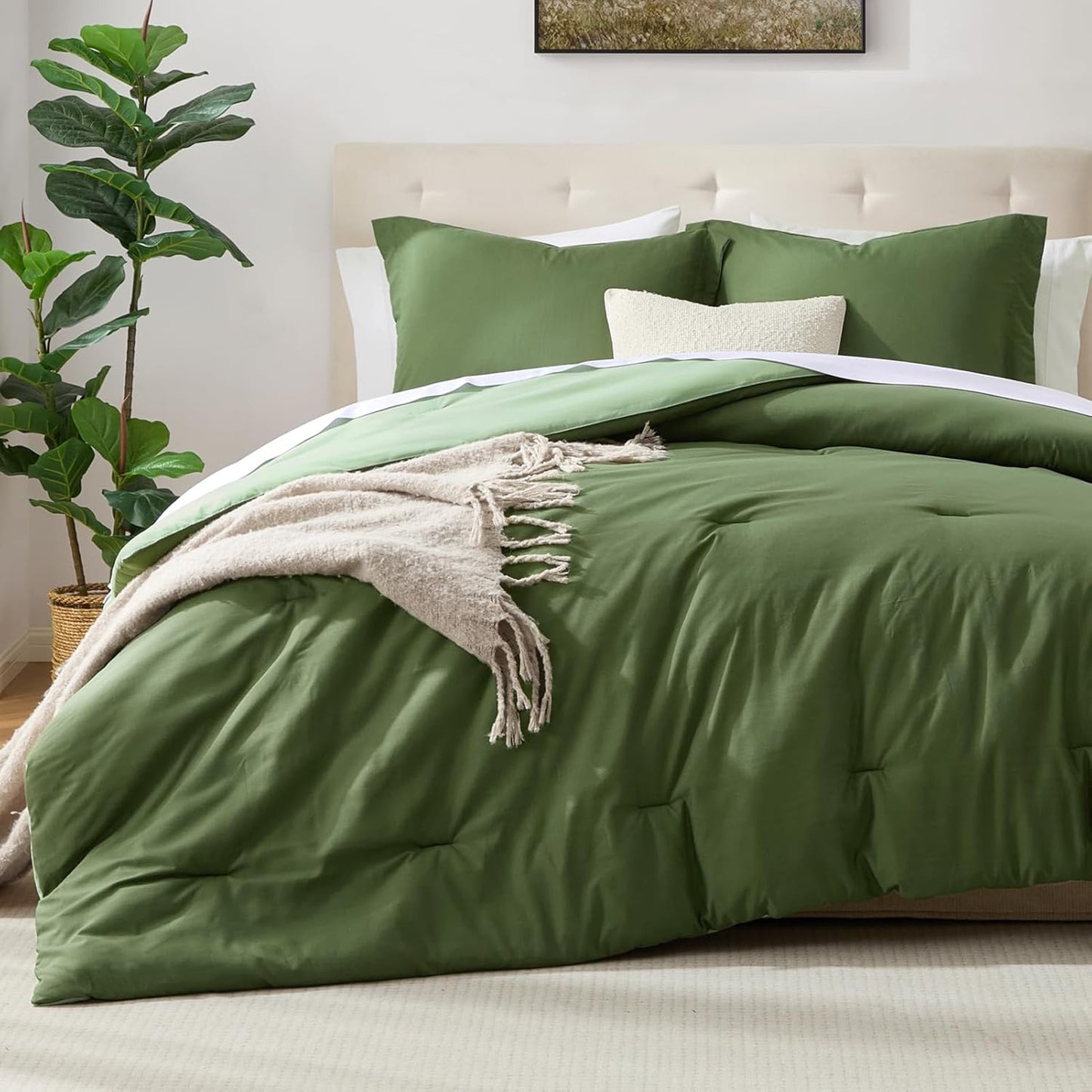 Satisomnia Lightweight Green King Size Comforter Set Review