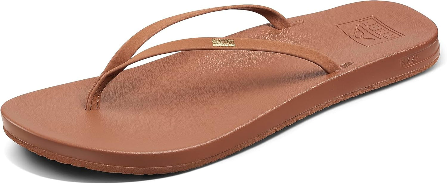 Reef Womens Cushion Slim Flip Flop Sandal for Ultimate Comfort