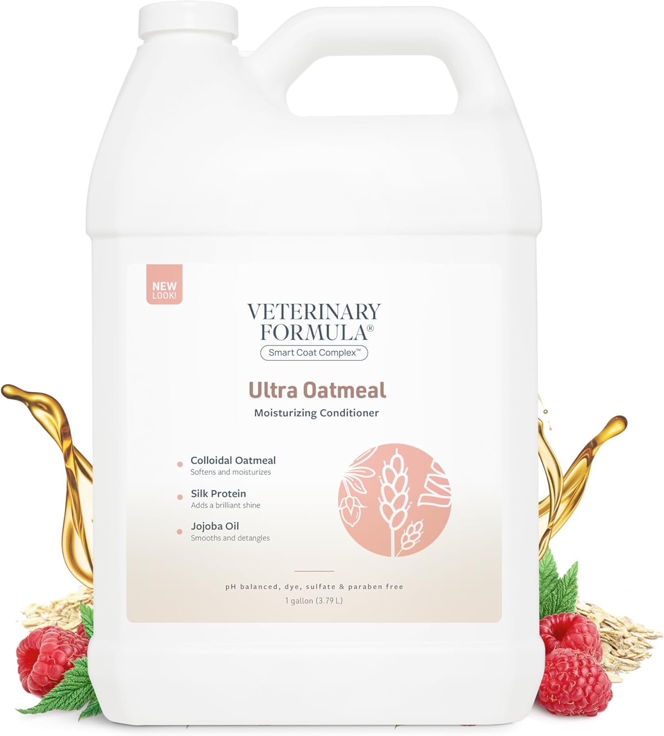 Veterinary Formula Ultra Oatmeal Conditioner for Dogs, 128 Fl oz