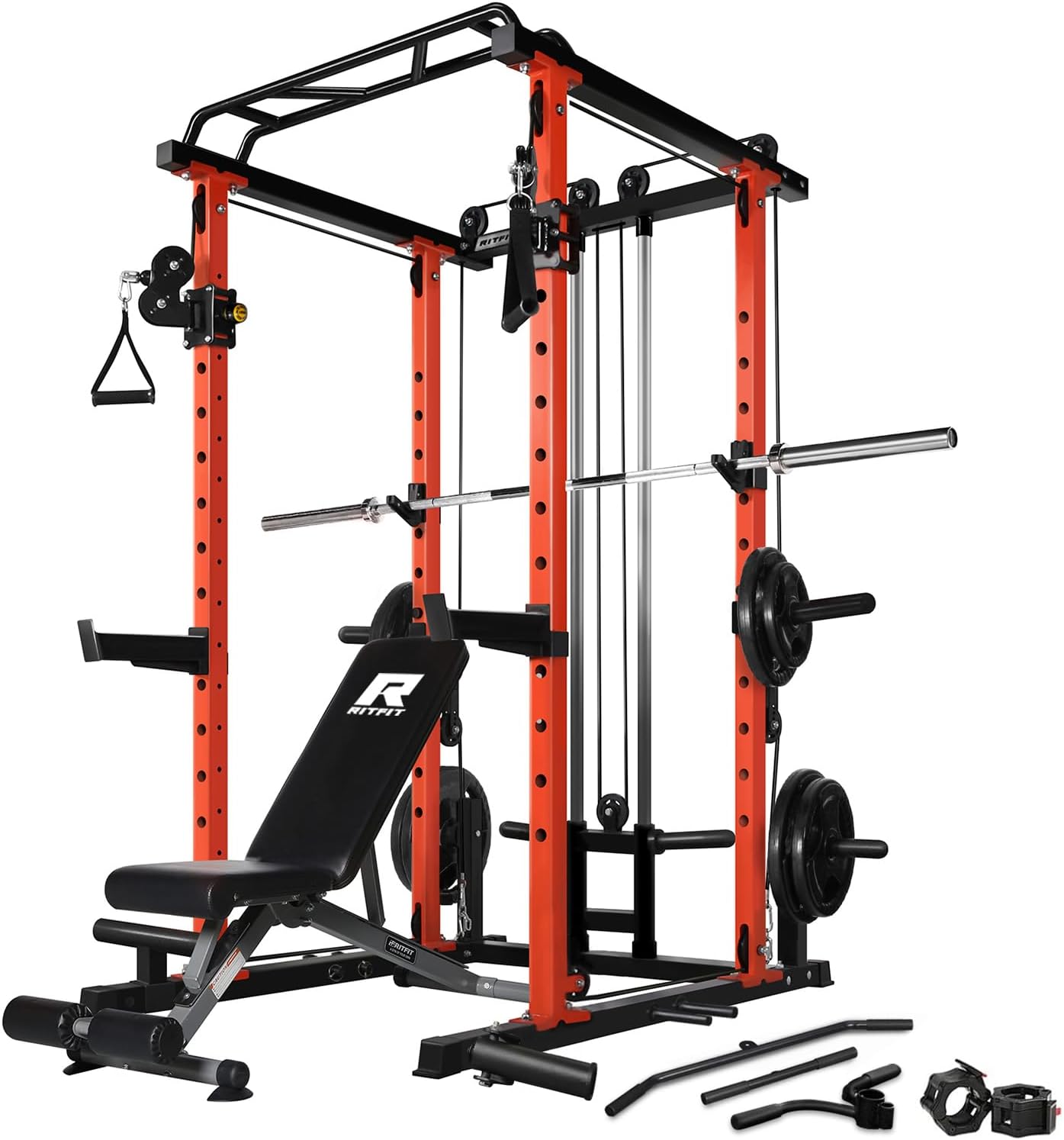 RitFit Power Cage: 1000LB Squat Rack & More!