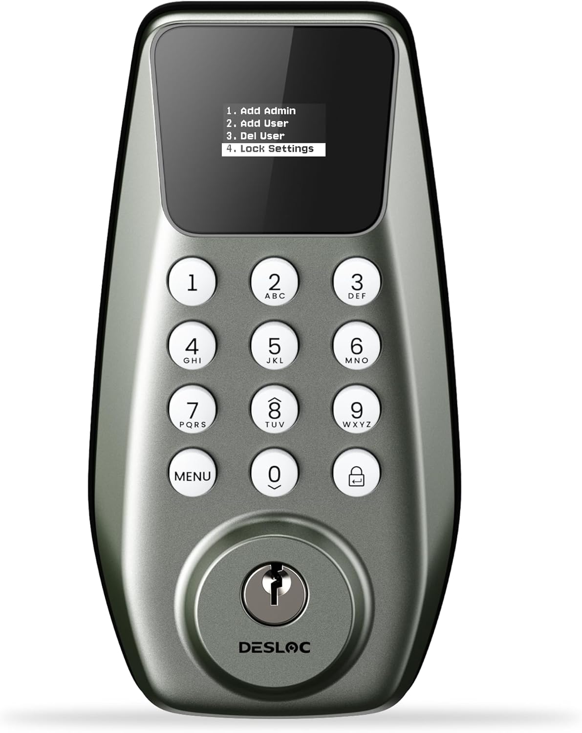DESLOC C100 Keyless Entry Door Lock - Smart Deadbolt with PIN