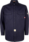FR Welding Shirt for Men 6.25oz Cotton Twill - Flame Resistant
