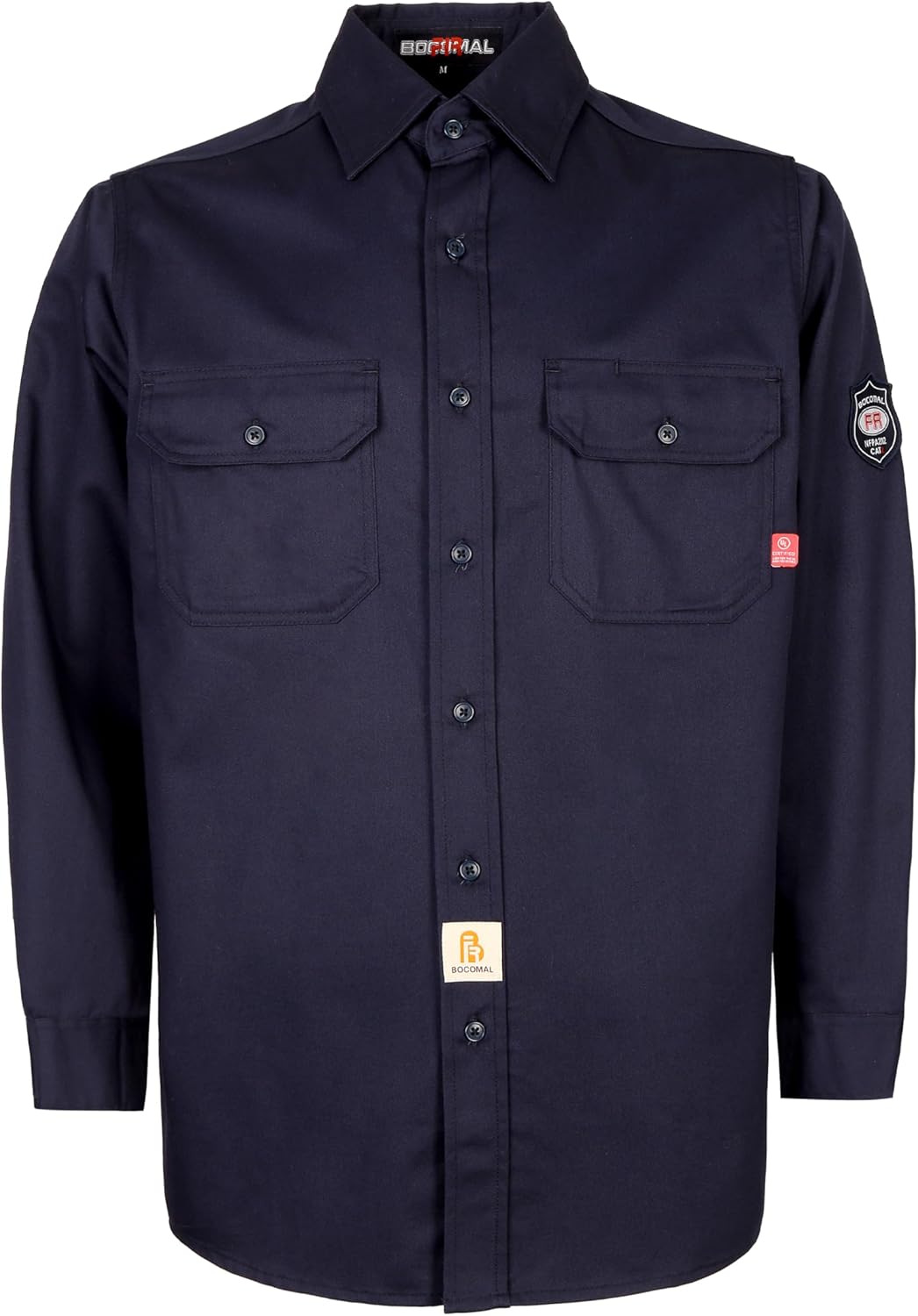 BOCOMAL FR Shirts Lightweight Welding Shirts for Men Safety