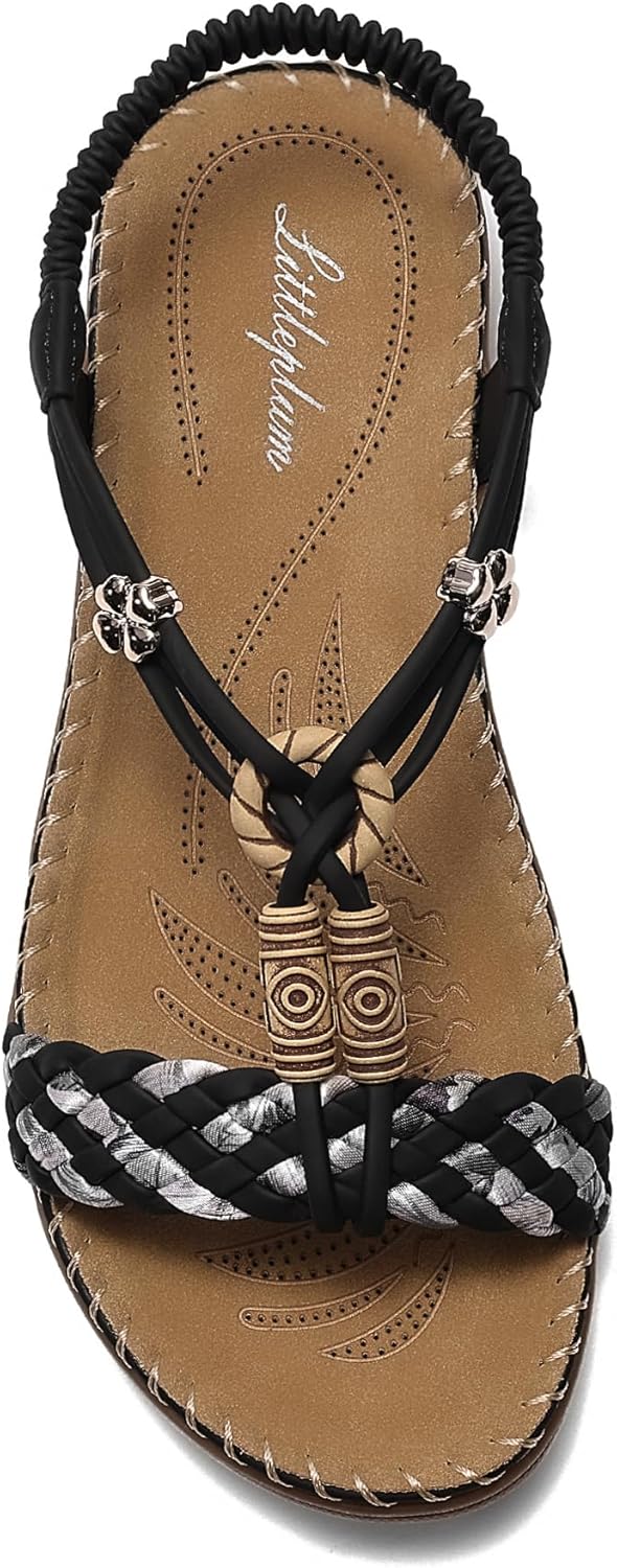 Littleplum Women Sandals with Arch Support for Summer Comfort