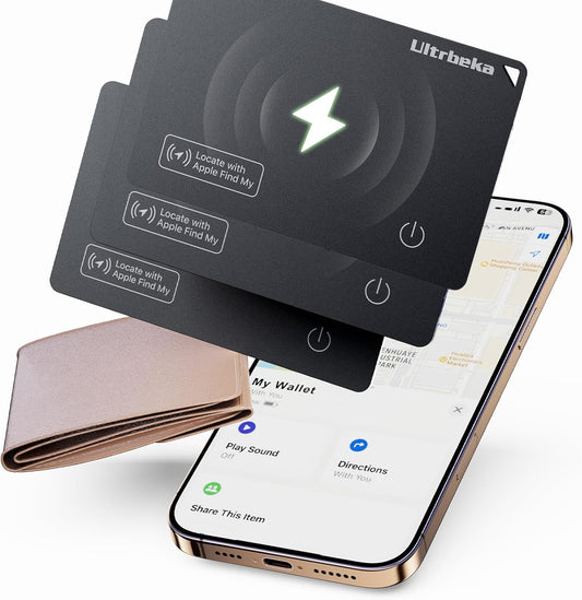 Ultra-Thin Air Tag Wallet Tracker Card - 3pcs IP68 Waterproof