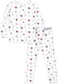 Bellabu Bear Two-Piece Pajama Set for Boys & Girls (Style S11Y)