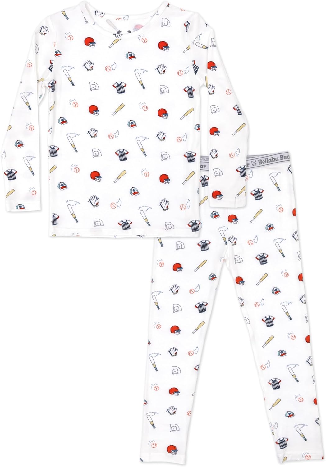 Bellabu Bear Two-Piece Pajama Set for Boys & Girls - Comfort Fit
