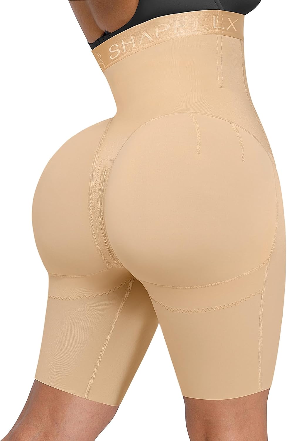 SHAPELLX Tummy Control High Waisted Body Shaper Shorts Review