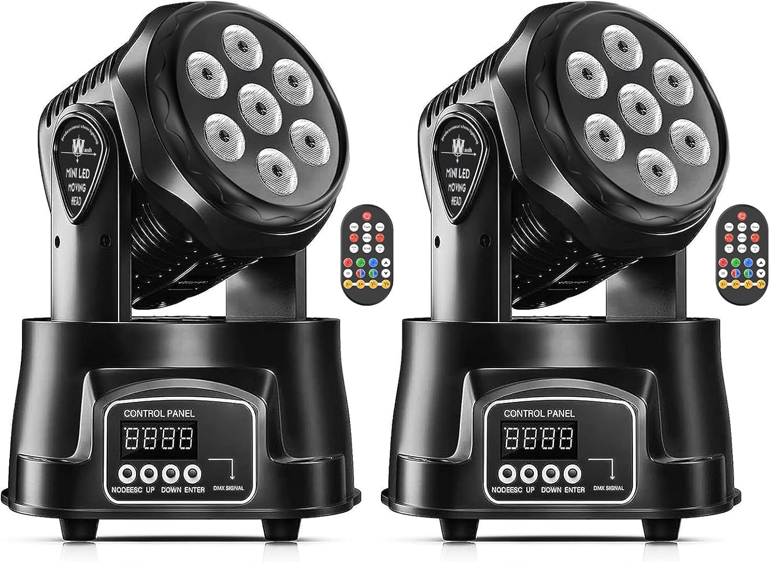 U`King Moving Head Light RGBW Stage Lighting for Events