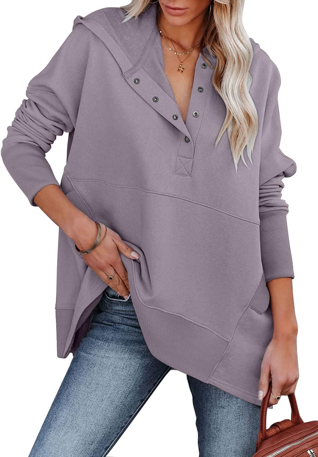 Oversized Pullover Hoodies for Women - Comfy Fall Fashion