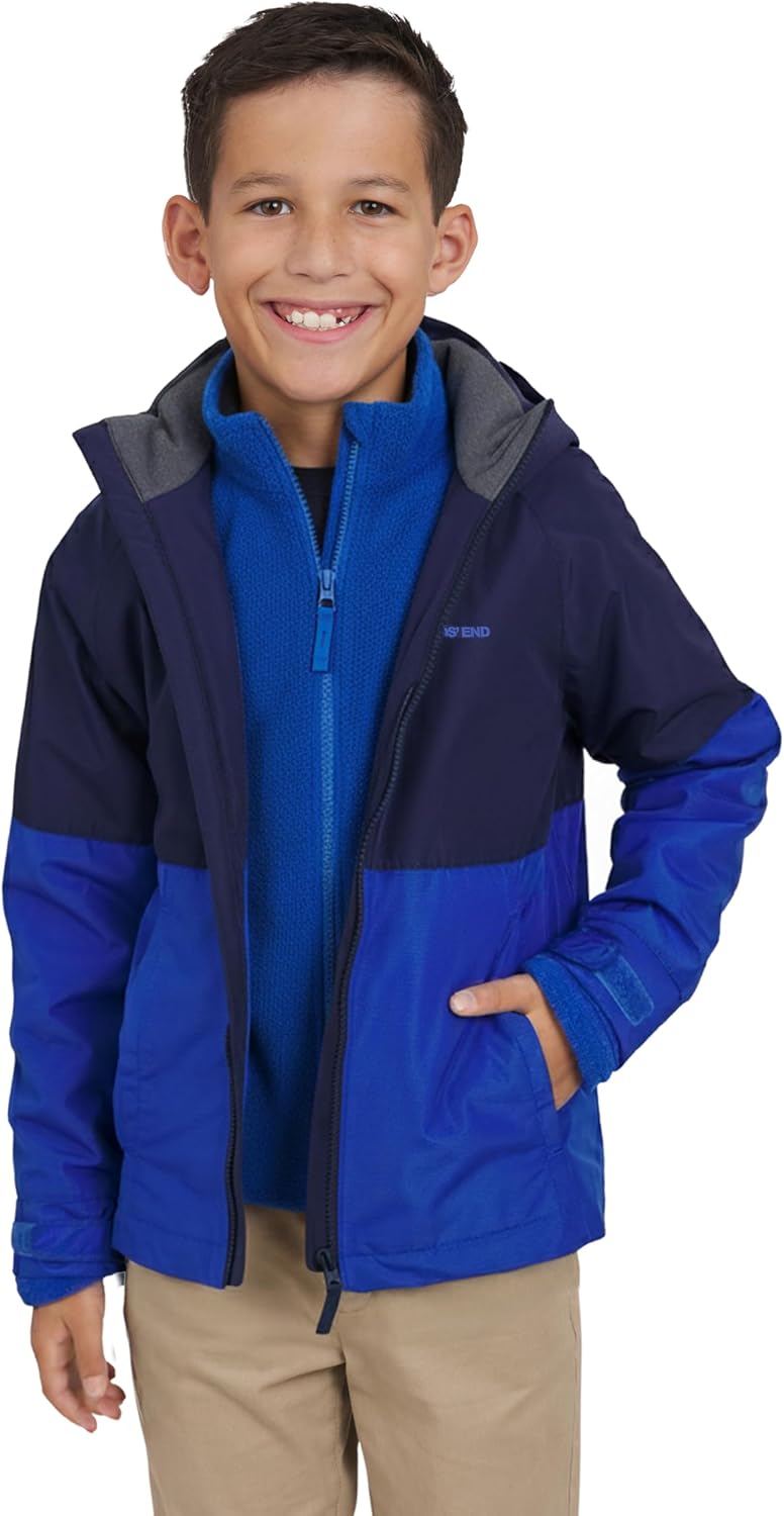 Unisex Kids 3-in-1 Water Resistant Windbreaker Jacket Review