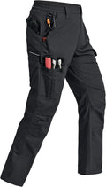 Mens Ripstop Cargo Pants for Men - Water Resistant Tactical Hiking