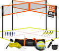 Zdgao 14 ft/20 ft Volleyball and Badminton Combo Set