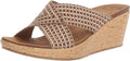 Skechers Beverlee-Delighted Wedge Sandal - Comfortable Jute Slide Luxe