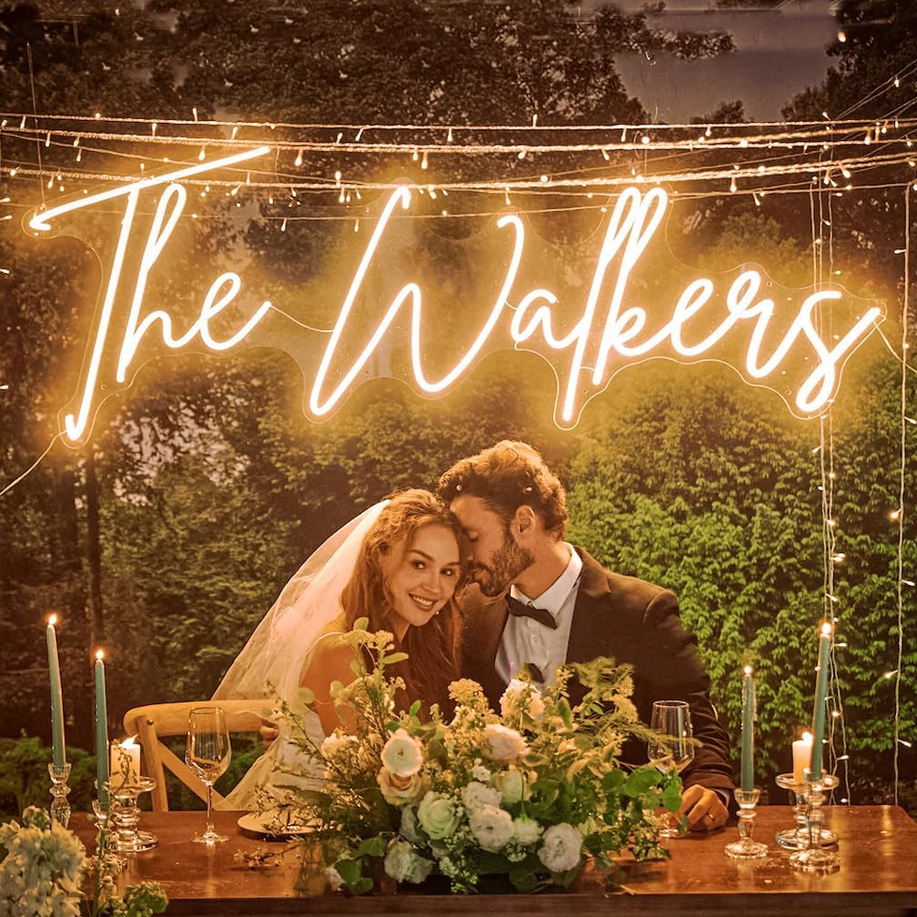 Custom Neon Sign for Weddings, Bars, and Beauty Businesses