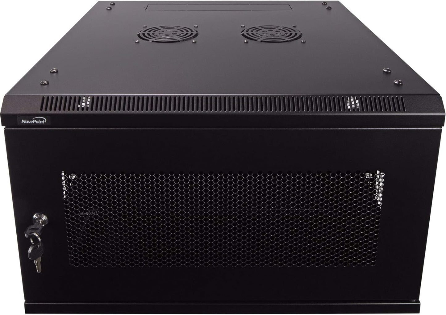 Navepoint 6U Deluxe IT Wallmount Cabinet for 19-Inch Racks