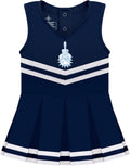 College Baby NCAA Cheerleader Bodysuit Dress - Soft Cotton Comfort