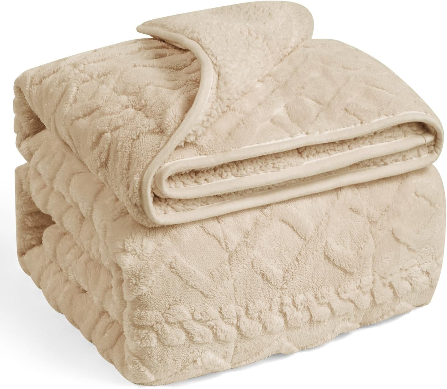 Wemore Weighted Blanket for Adults - Cozy Dual Sided Sherpa