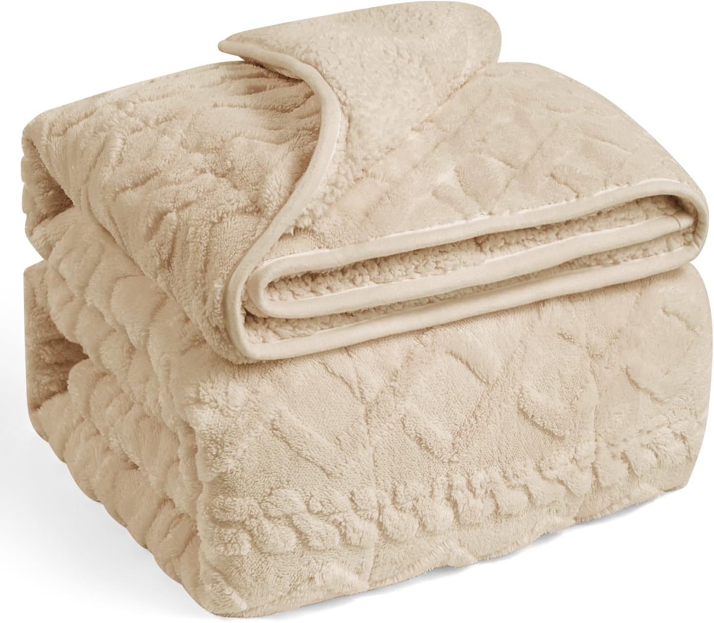 Wemore Weighted Blanket for Adults 20 lbs Cozy Sherpa Design