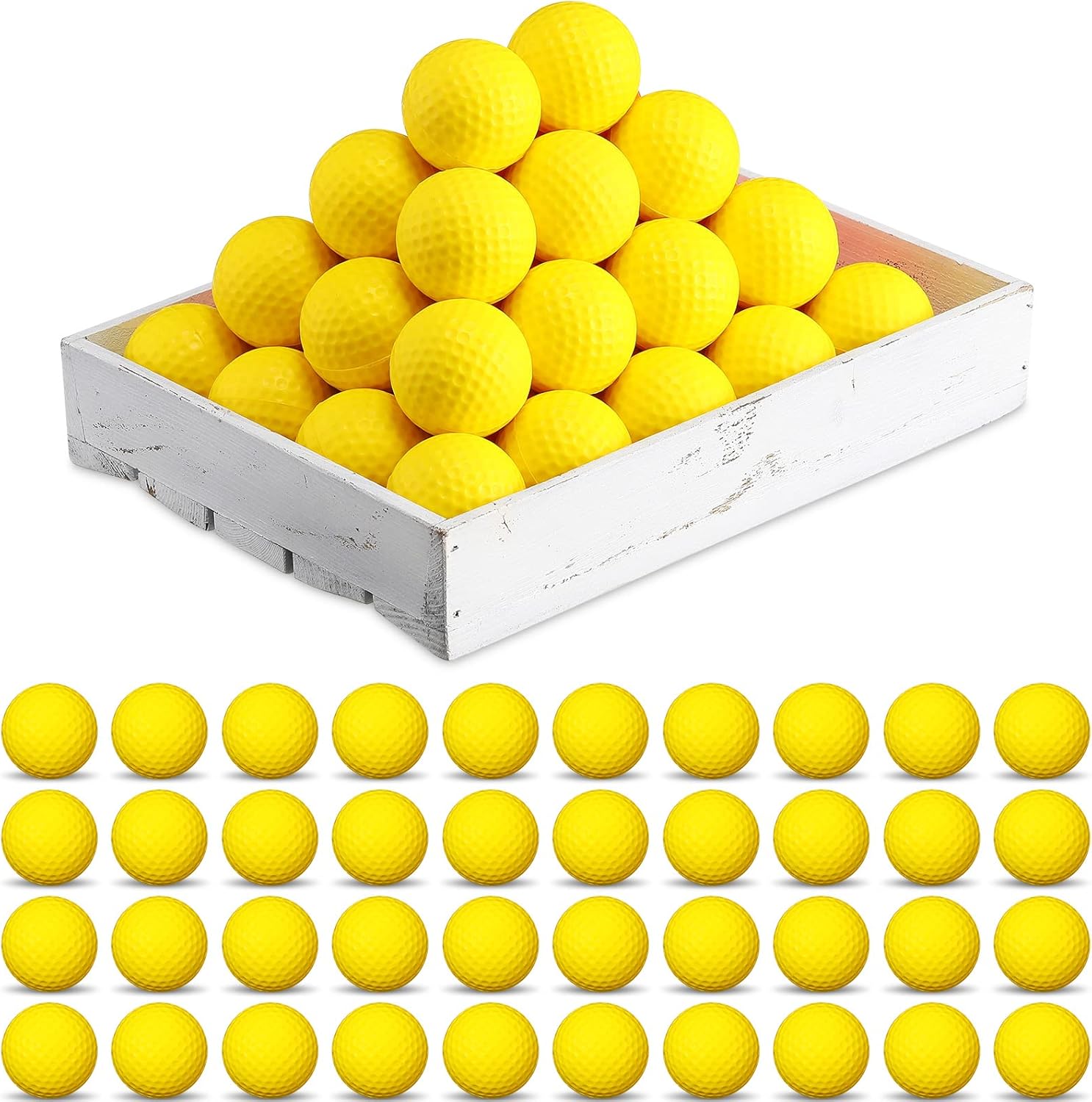 Yilloog Foam Golf Practice Balls - 120 Pack for Indoor Fun
